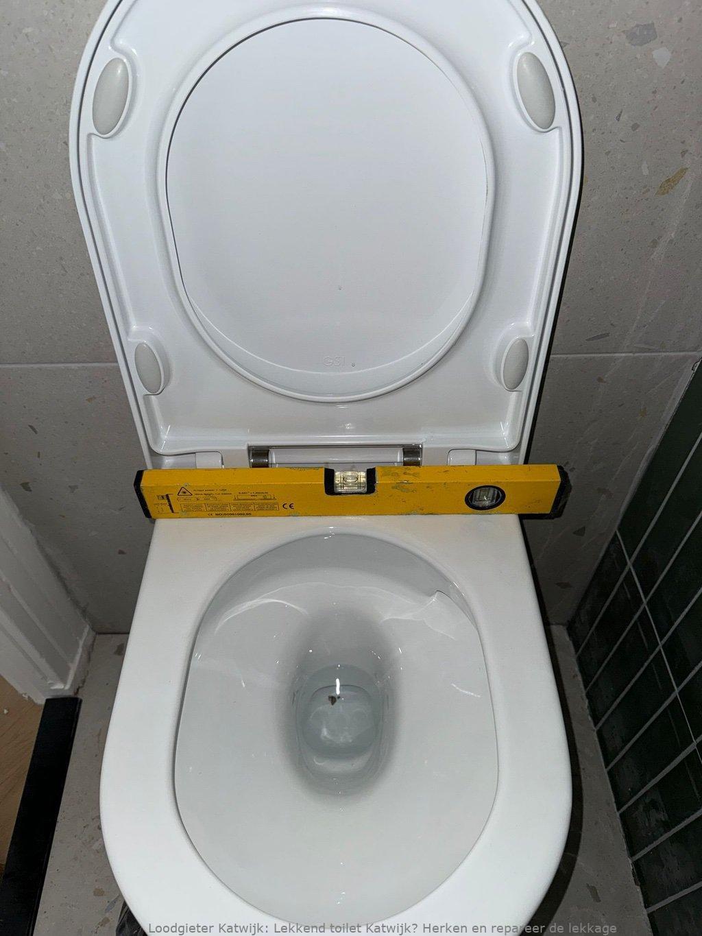 Lekkage Toilet Katwijk 1